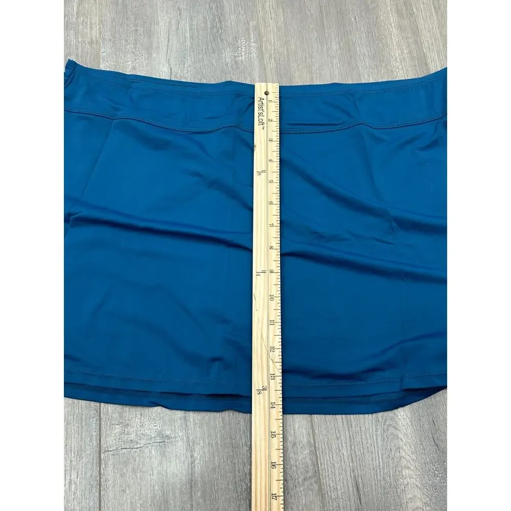 NWT Jantzen Womens Rockin Moroccan Stretch Side Slit Classic Mini Skirt‎ Size 16